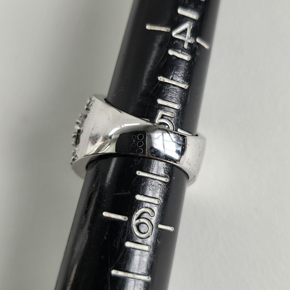 Watch Video / Sterling Silver 925 Elegant Silver Ring - Picture 4 of 5